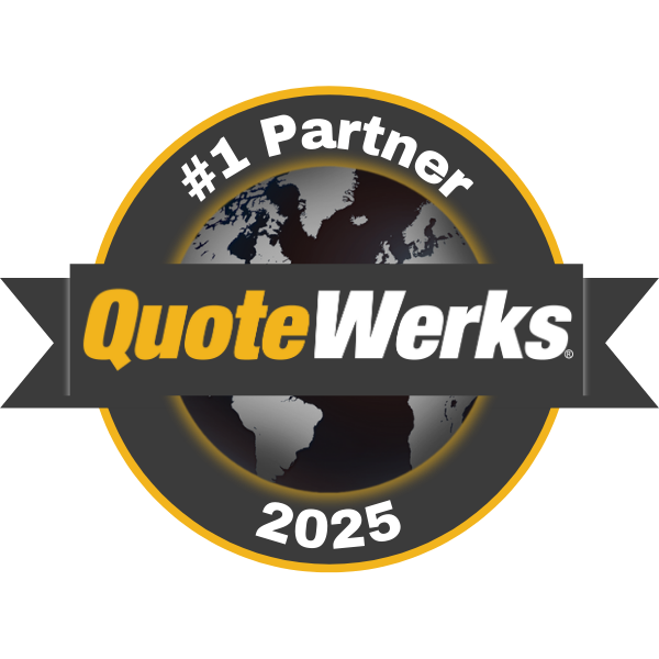 QuoteWerks #1 Partner 2025 Badge